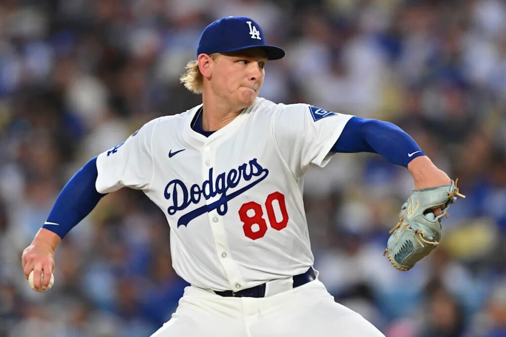 Sheehan’s dominant outing and Pages’ homers propel Dodgers to sole possession of 1st in NL West