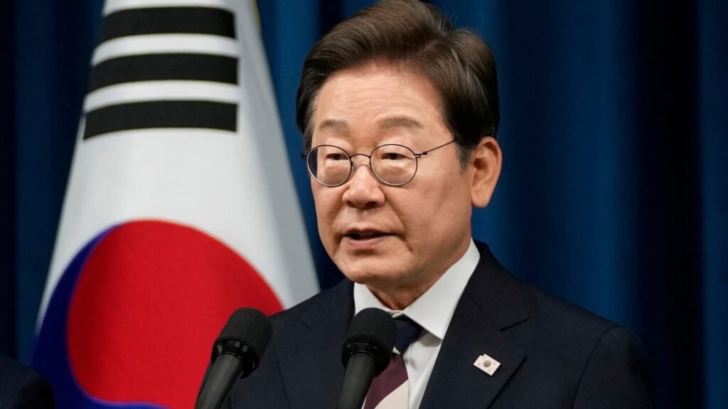 Trump meets South Korea president, touts Kim Jong-un relationship