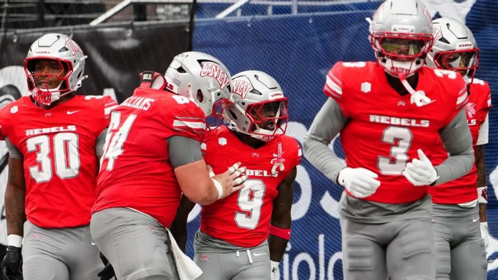 In Dan Mullen’s UNLV debut, Rebels fend off Idaho State