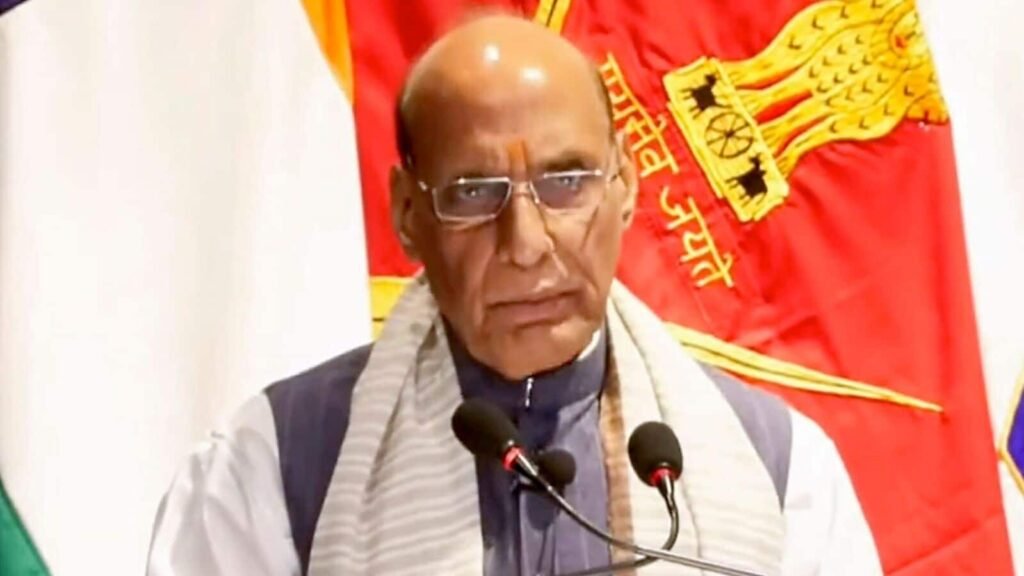 ‘No permanent friends or enemies, only…’: Rajnath Singh amid Trump’s tariffs | Watch