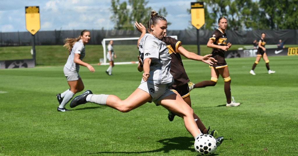 #9 Iowa Soccer vs Western Michigan