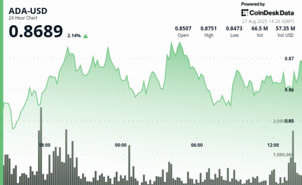 Cardano Price (ADA) News: Rising on Wednesday