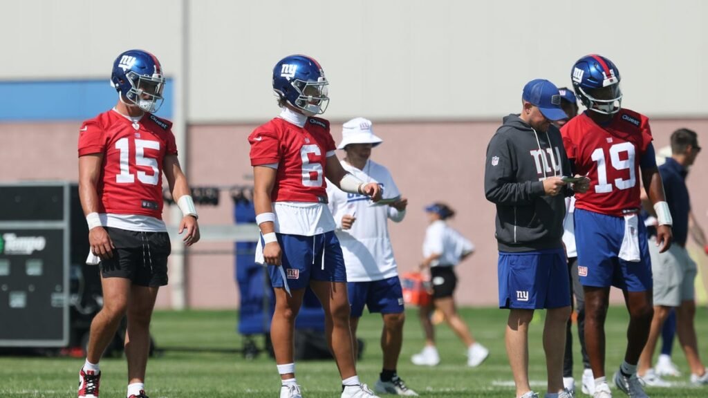 New York Giants backup QBs wait their turn behind Russell Wilson