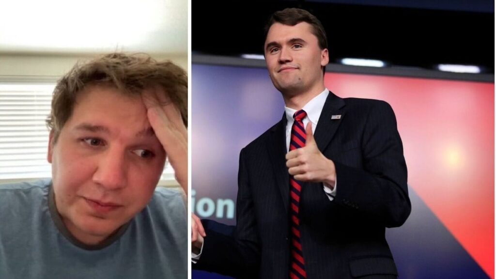Hunter Kozak, who quizzed Charlie Kirk moments before gunfire, opens up 24 hours later: ‘I disagree with him but he….’