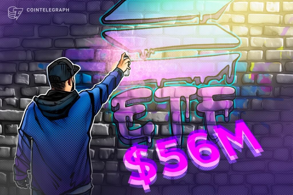 Bitwise Solana Staking ETF Sees $55M Trading Volume on Debut