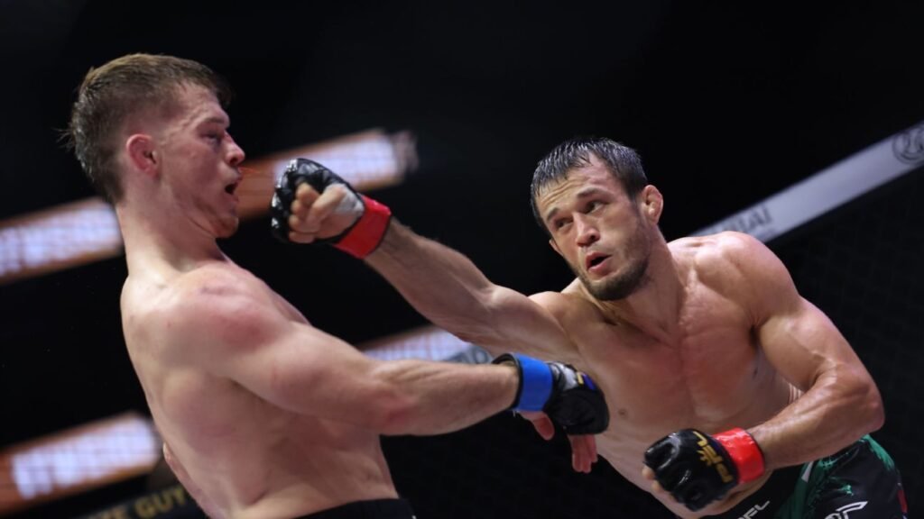 Nurmagomedov tops Hughes in rematch to win vacant PFL belt