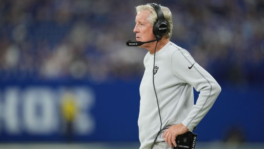 Pete Carroll says he’s processing Raiders’ 1-4 start ‘poorly’