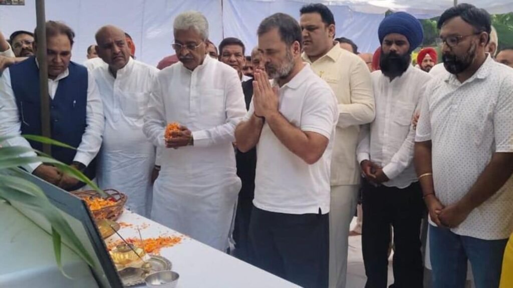 Rahul Gandhi demands action over Haryana IPS officer’s ‘suicide’: ‘If you are Dalit, you can be oppressed’