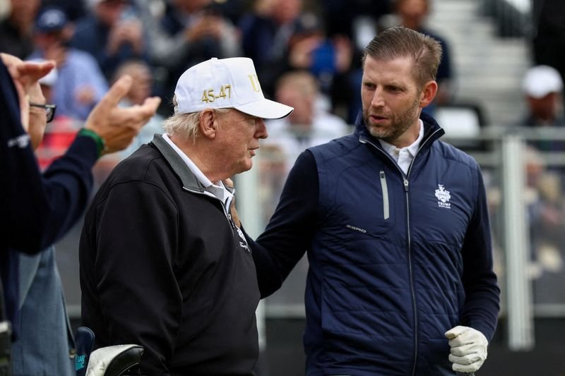 Indonesian president asks Trump for meeting with son Eric in 'hot mic' moment