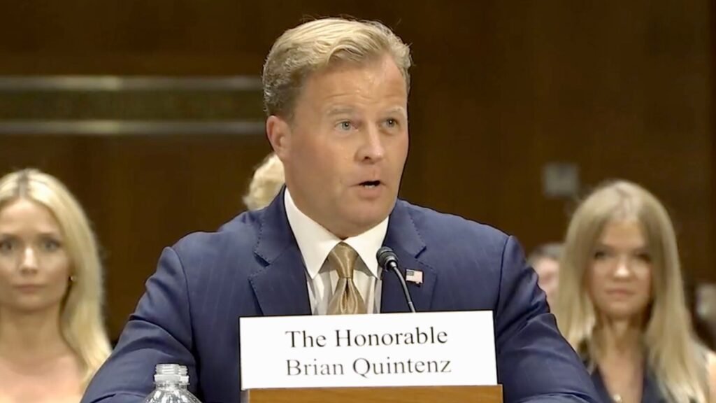 White House Withdraws Pro-Crypto Brian Quintenz’s Name From CFTC Chair Nomination