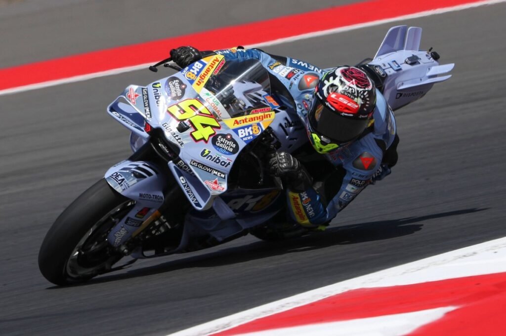 Fermin Aldeguer dominates as Marc Marquez crashes