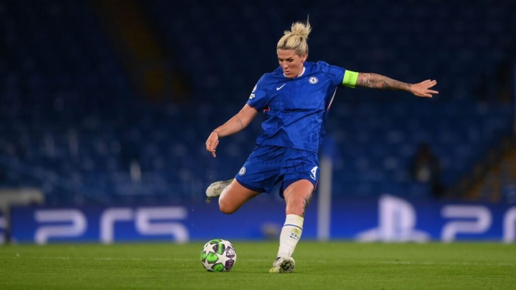 Women’s Champions League as it happened: Kerr nets double as Chelsea thrash St. Pölten