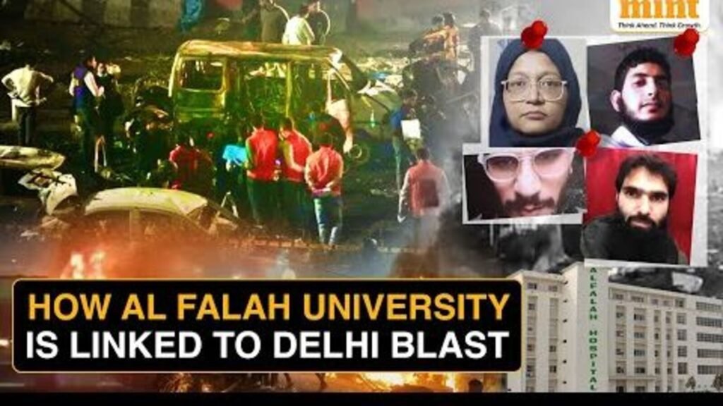 Operation notes, dates, explosives: Why controversial Al-Falah University is at the center of Delhi blast probe?