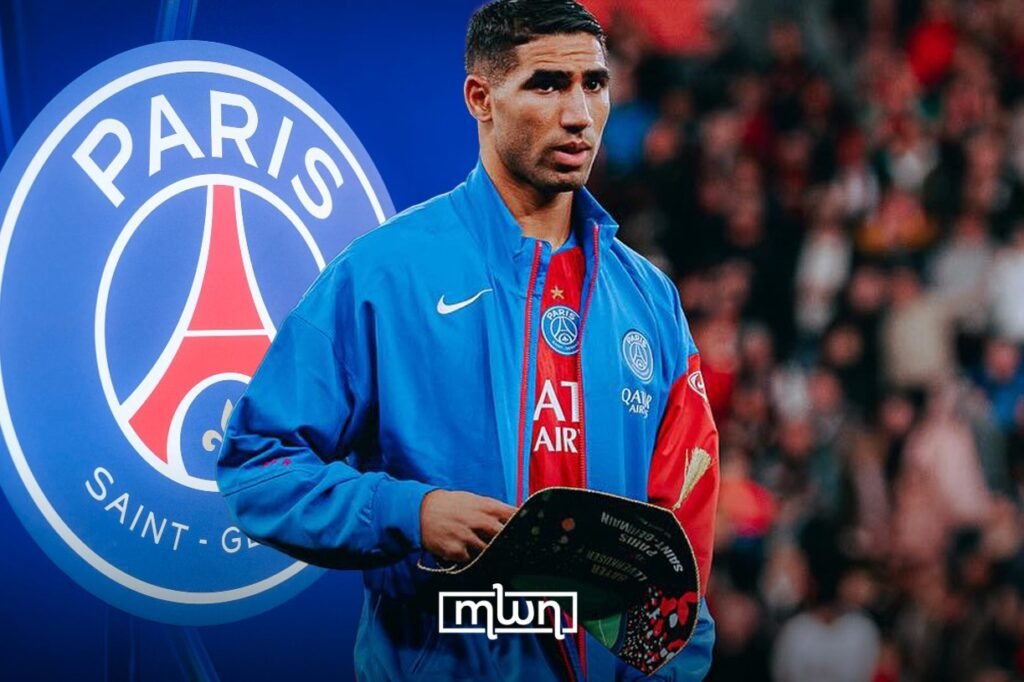 Hakimi Ruled Out in Auxerre Match as PSG Manage His Gradual Return