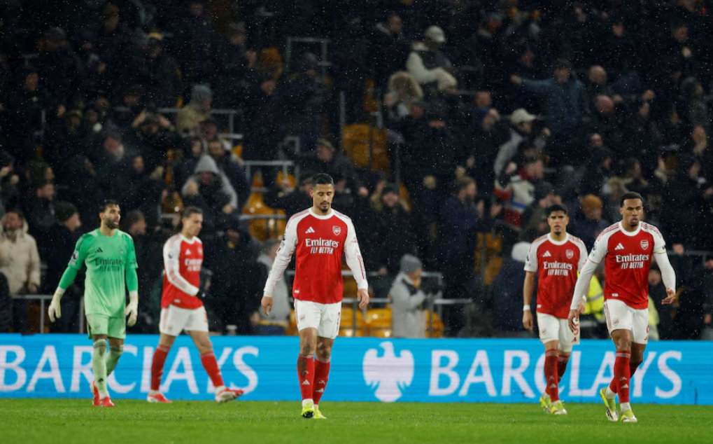 Arsenal’s Title Nerves Resurface After Wolves Collapse